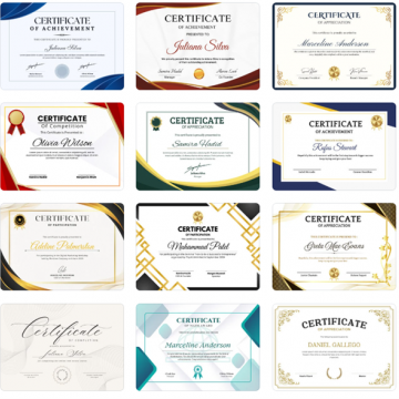 Certificates Design
